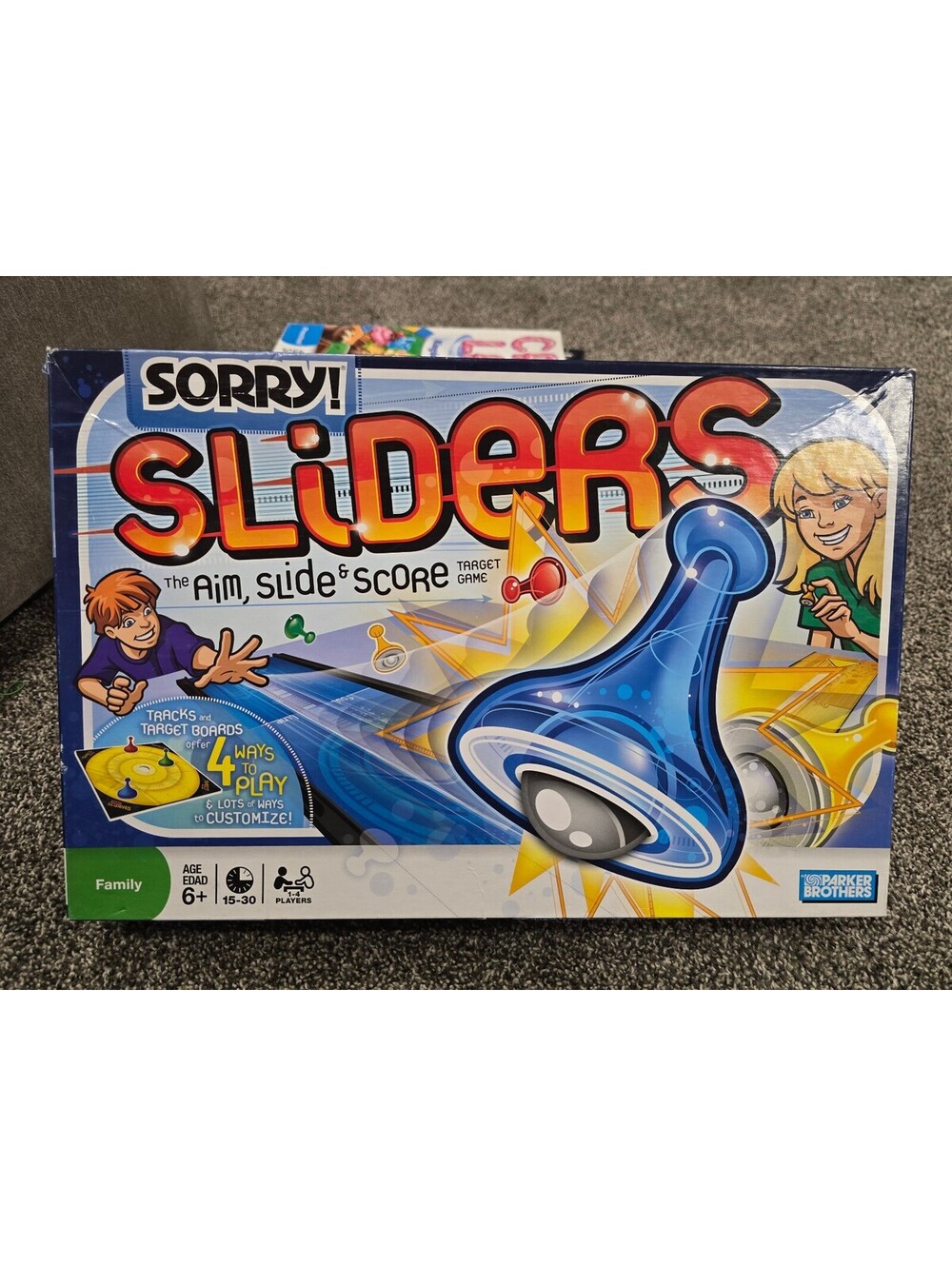 Sorry! Sliders Board Game Family Edition